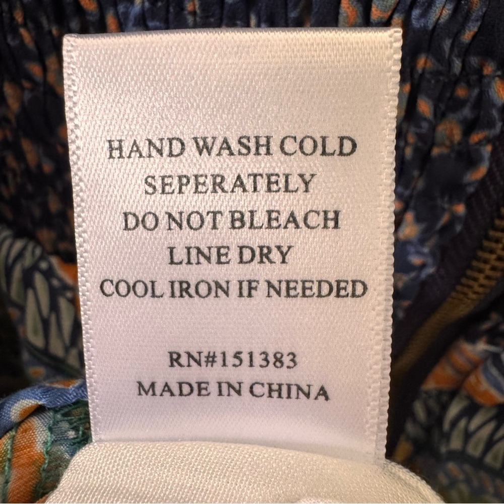 NWT Current Air Quilted Top Maxi Dress in Navy Multi Size Medium - Picture 12 of 14